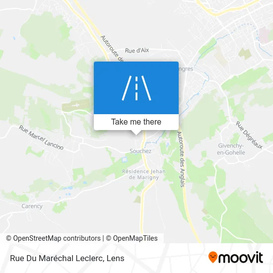 Rue Du Maréchal Leclerc map