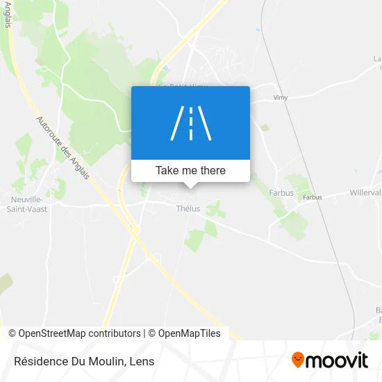 Résidence Du Moulin map