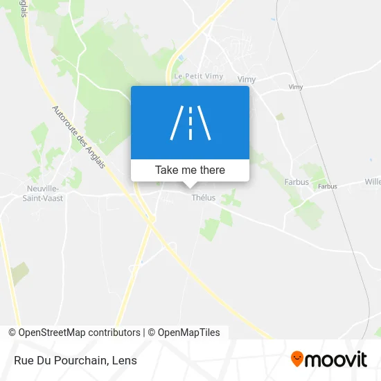 Rue Du Pourchain map