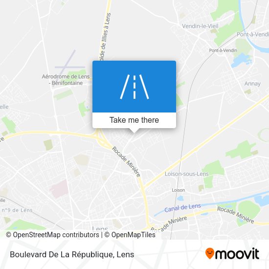 Boulevard De La République map