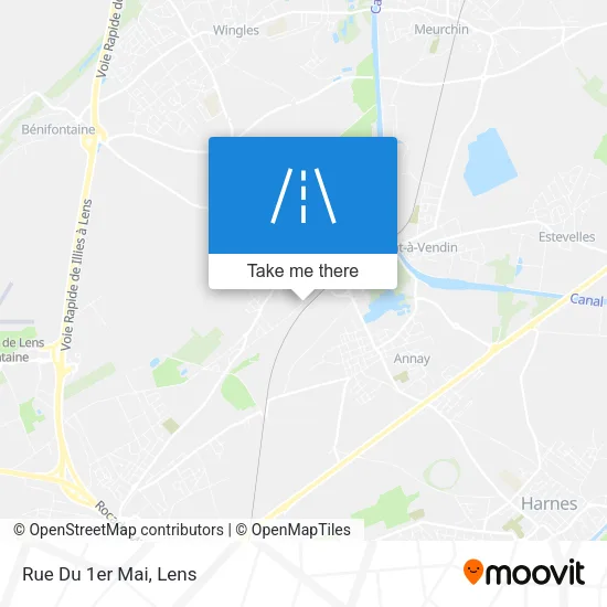 Rue Du 1er Mai map