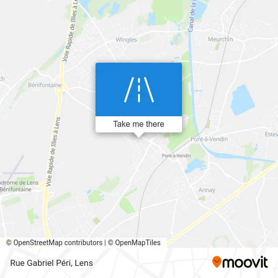 Rue Gabriel Péri map