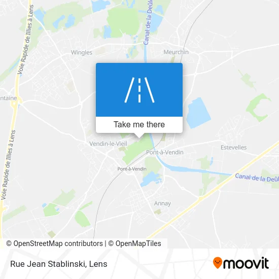 Rue Jean Stablinski map
