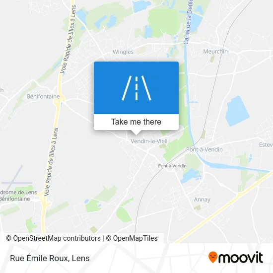 Rue Émile Roux map