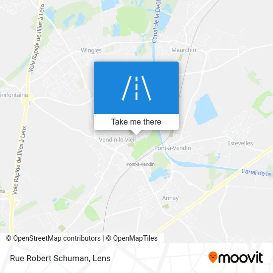 Rue Robert Schuman map