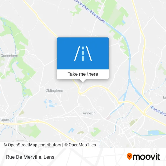Rue De Merville map