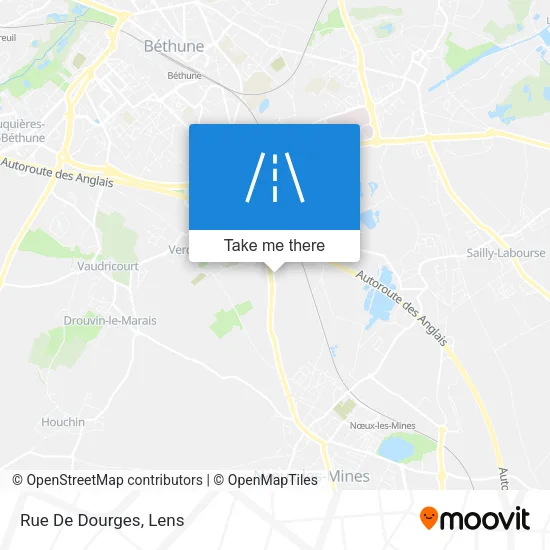 Rue De Dourges map