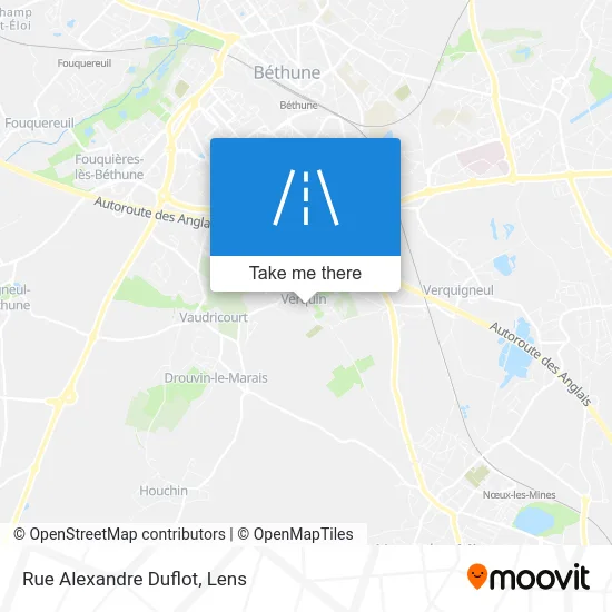 Mapa Rue Alexandre Duflot