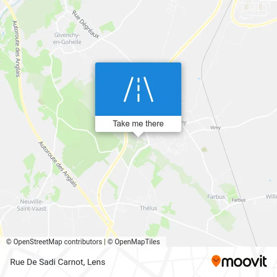 Rue De Sadi Carnot map