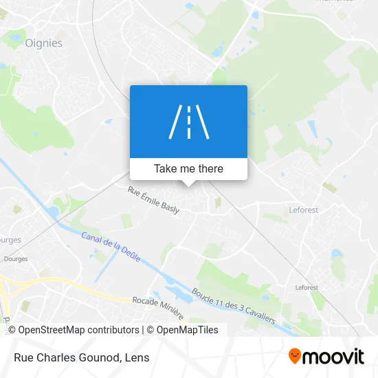 Rue Charles Gounod map