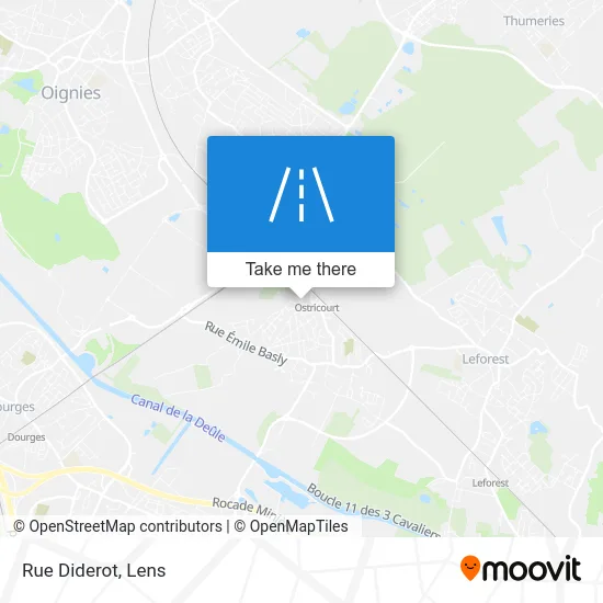 Rue Diderot map