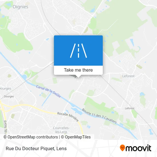Rue Du Docteur Piquet map