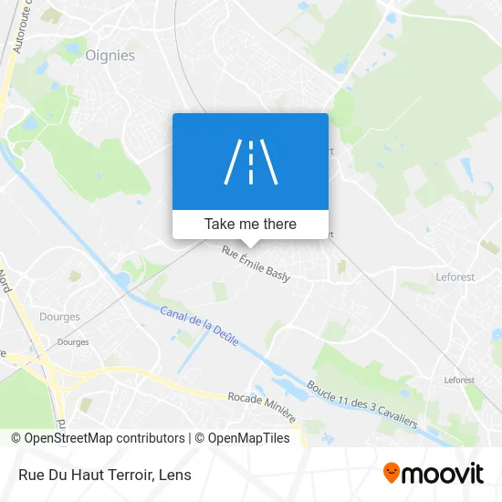 Rue Du Haut Terroir map