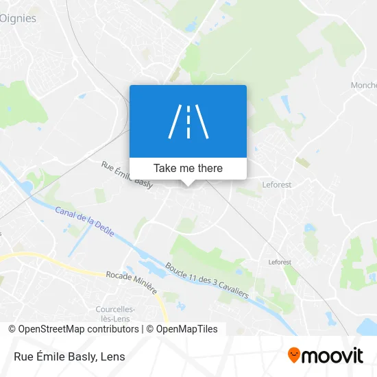 Rue Émile Basly map