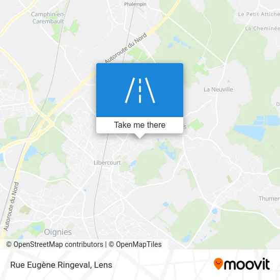 Rue Eugène Ringeval map