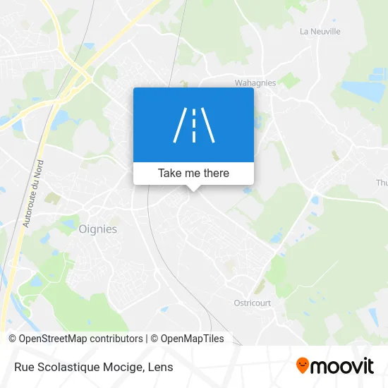 Rue Scolastique Mocige map