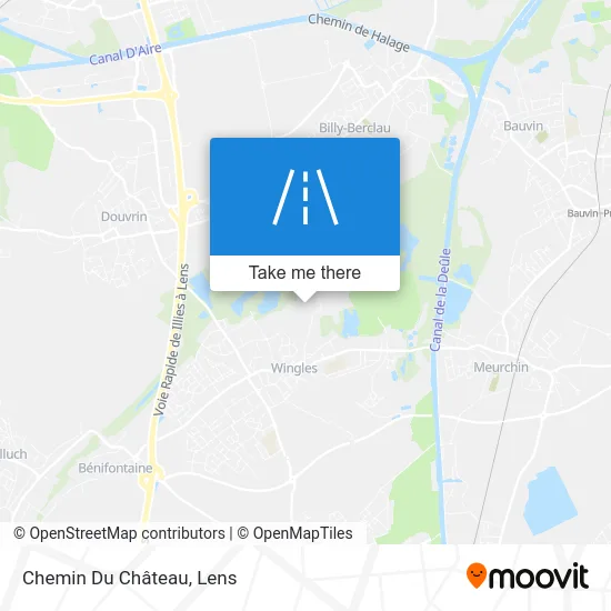 Chemin Du Château map