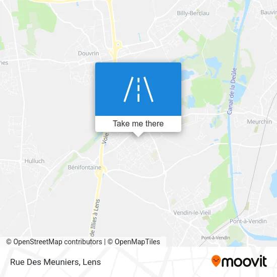 Rue Des Meuniers map
