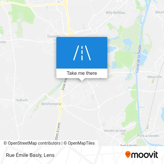Rue Émile Basly map