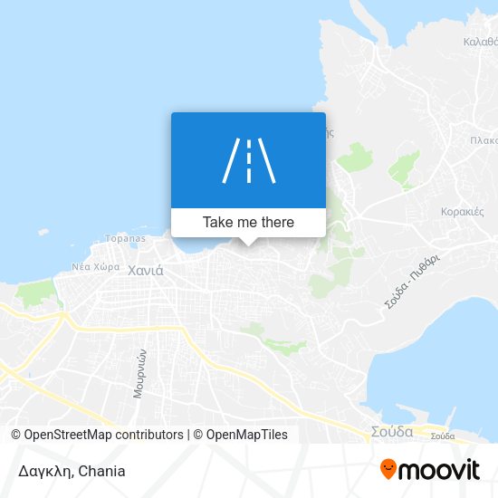 Δαγκλη map