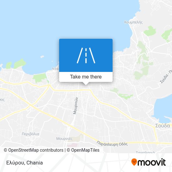 Ελύρου map
