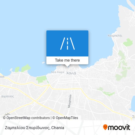 Ζαμπελίου Σπυρίδωνος map