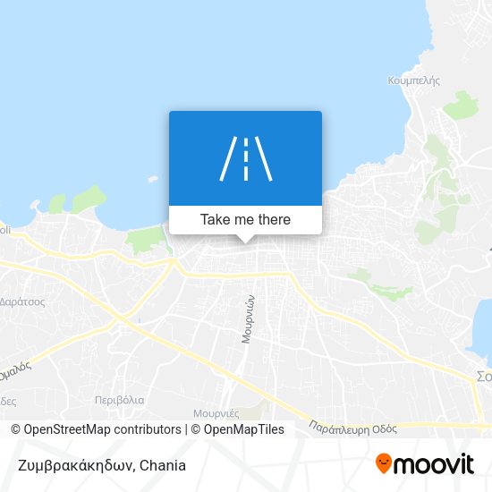Ζυμβρακάκηδων map