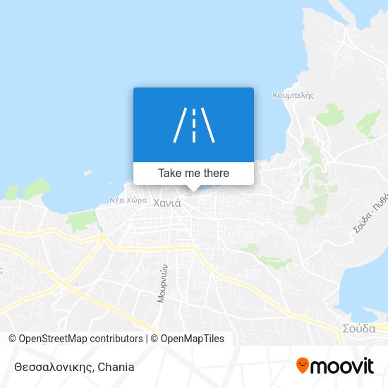 Θεσσαλονικης map