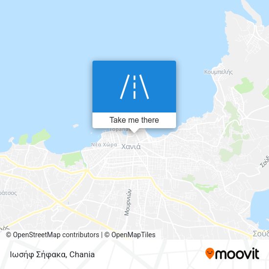 Ιωσήφ Σήφακα map