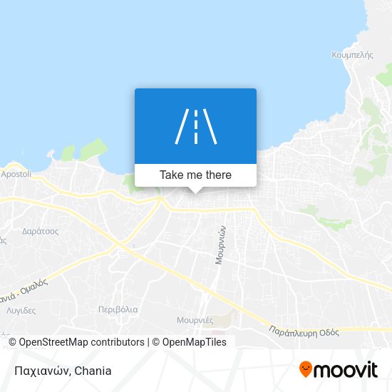 Παχιανών map