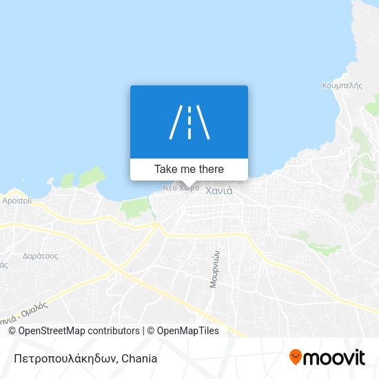 Πετροπουλάκηδων map