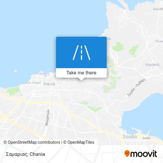 Σαμαριας map