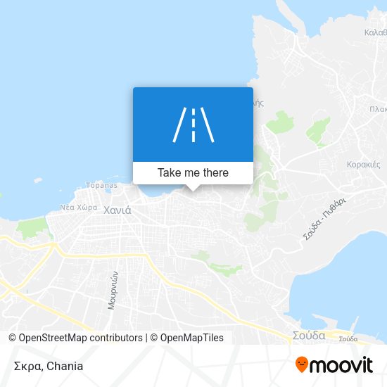 Σκρα map