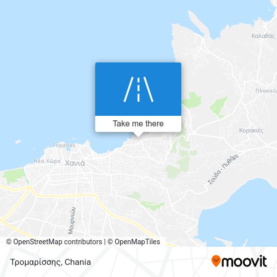 Τρομαρίσσης map