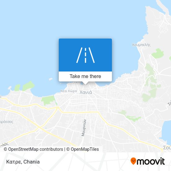 Κατρε map