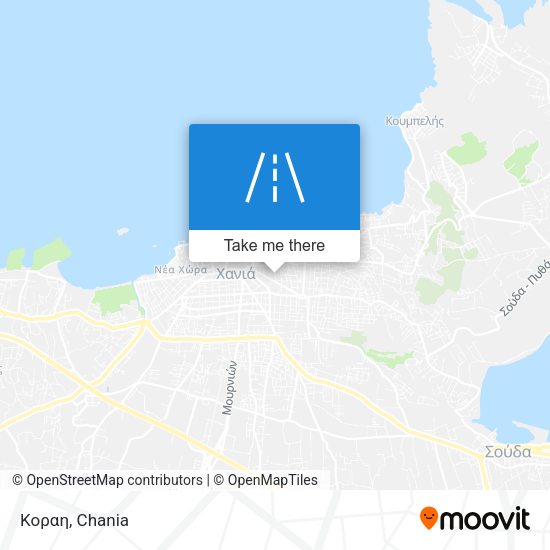 Κοραη map
