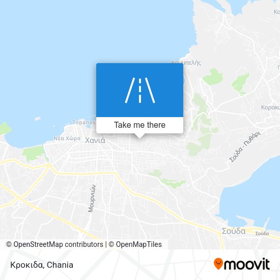 Κροκιδα map