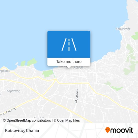 Κυδωνίας map