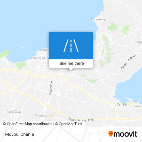 Μανου map