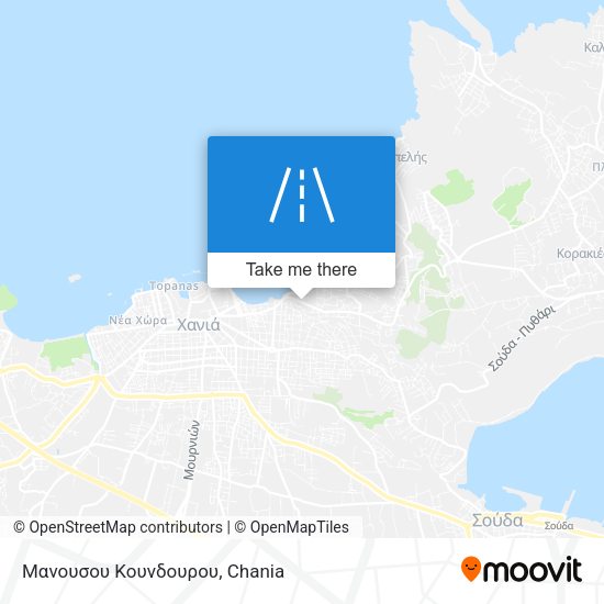 Μανουσου Κουνδουρου map