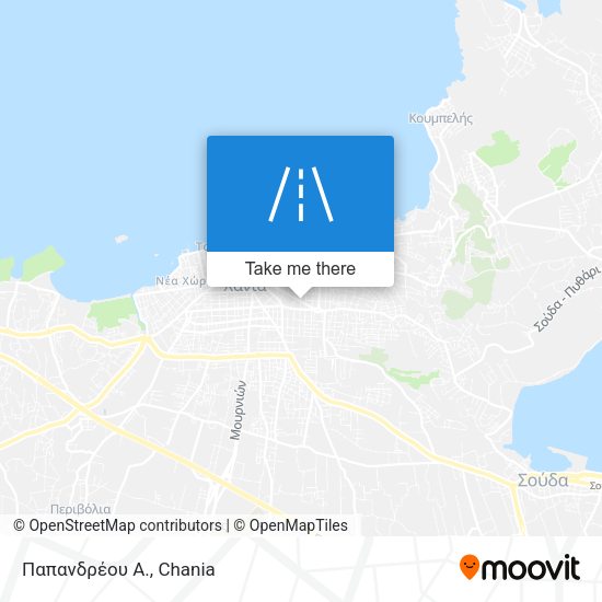 Παπανδρέου Α. map
