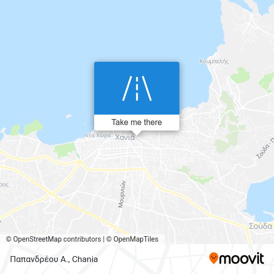Παπανδρέου Α. map