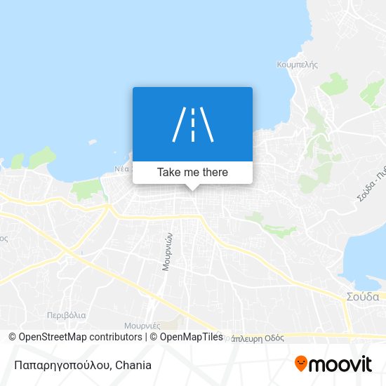 Παπαρηγοπούλου map