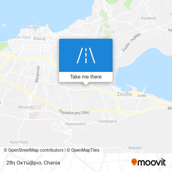28η Οκτώβριο map