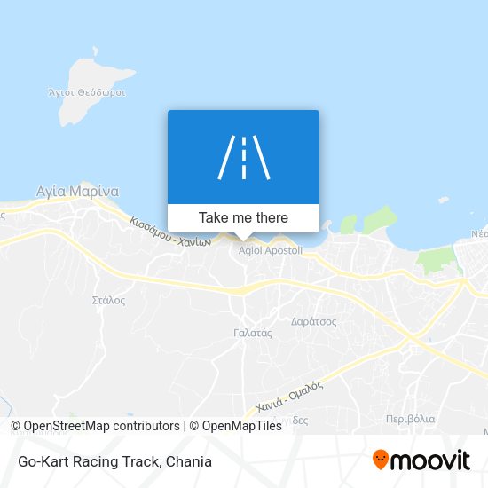 Go-Kart Racing Track map