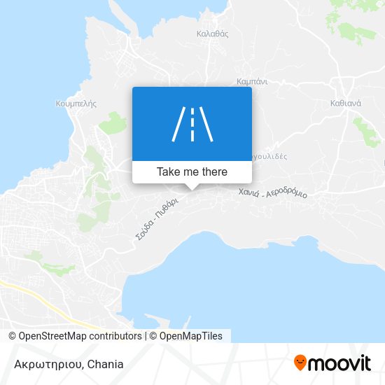 Ακρωτηριου map