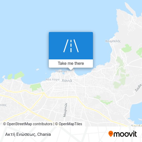 Ακτή Ενώσεως map