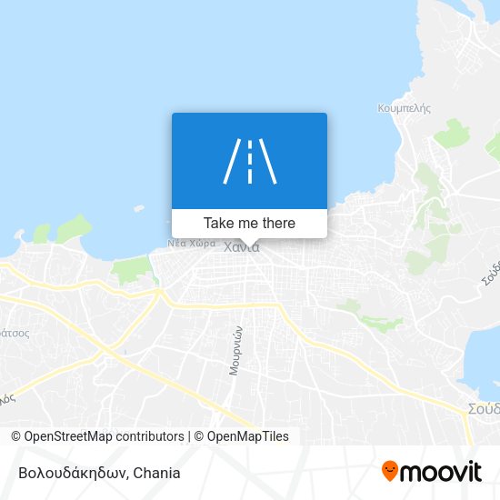 Βολουδάκηδων map