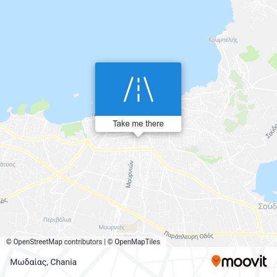 Μωδαίας map