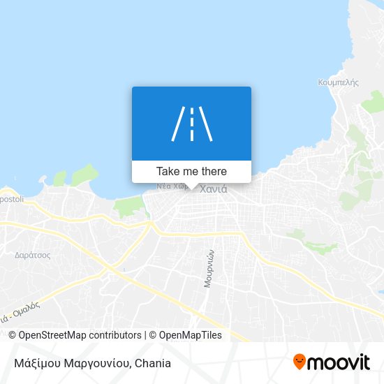 Μάξίμου Mαργουνίου map